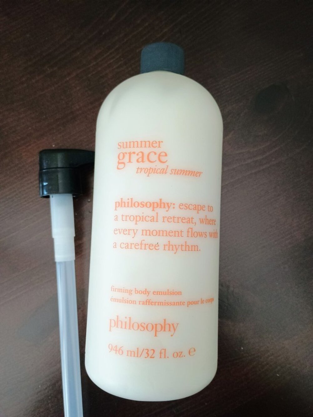 BN SEALED PHILOSOPHY TROPICAL SUMMER GRACE FIRMING BODY LOTION JUMBO SIZE